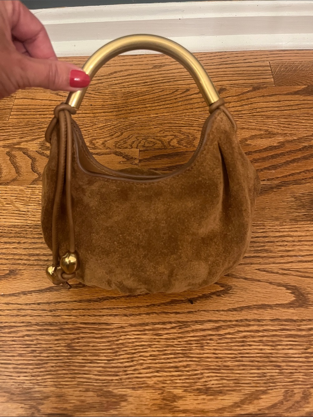 Madewell The Camren Mini Bag in Aged Cognac